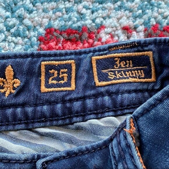 Rock Revival Jen Dark Wash Skinny Jeans - Picture 10 of 14